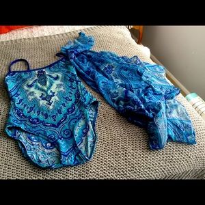 Bathing Suit and Pareo